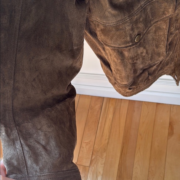 Zara suede bomber Jacket - Picture 4 of 6